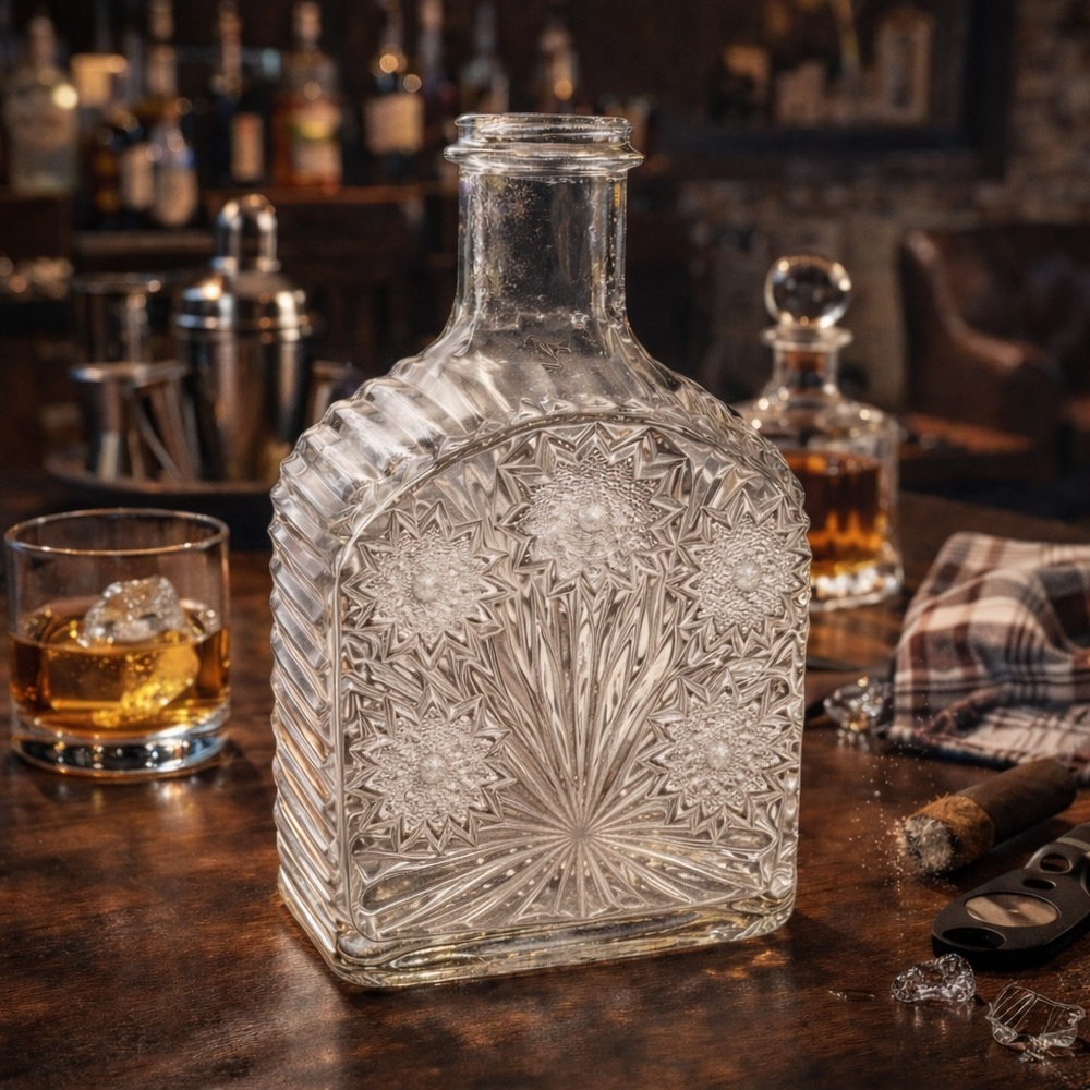 Vintage T.H. Stooch Co Glass Decanter Bottle – J. Nette, PA